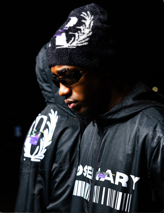 GLITCH | BLACK, Men’s windbreaker