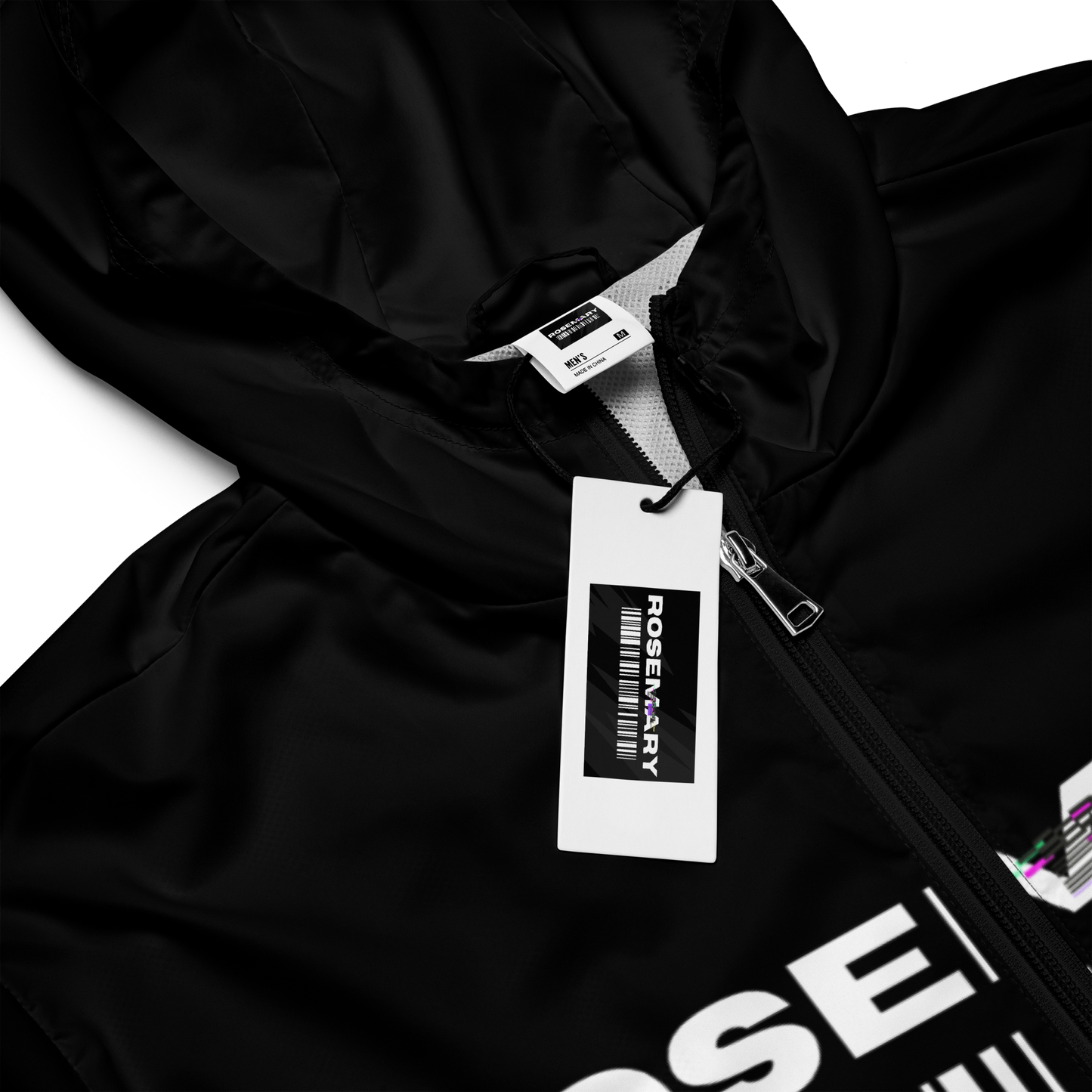 GLITCH | BLACK, Men’s windbreaker