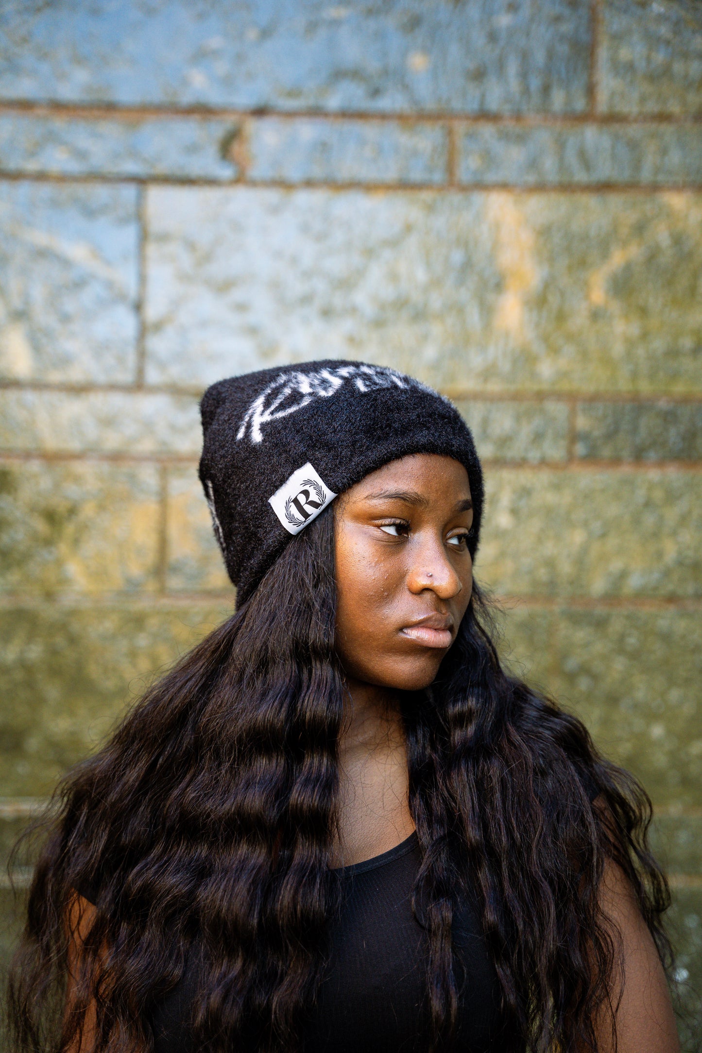 BLACK BEANIE "2024 FALL COLLECTION"