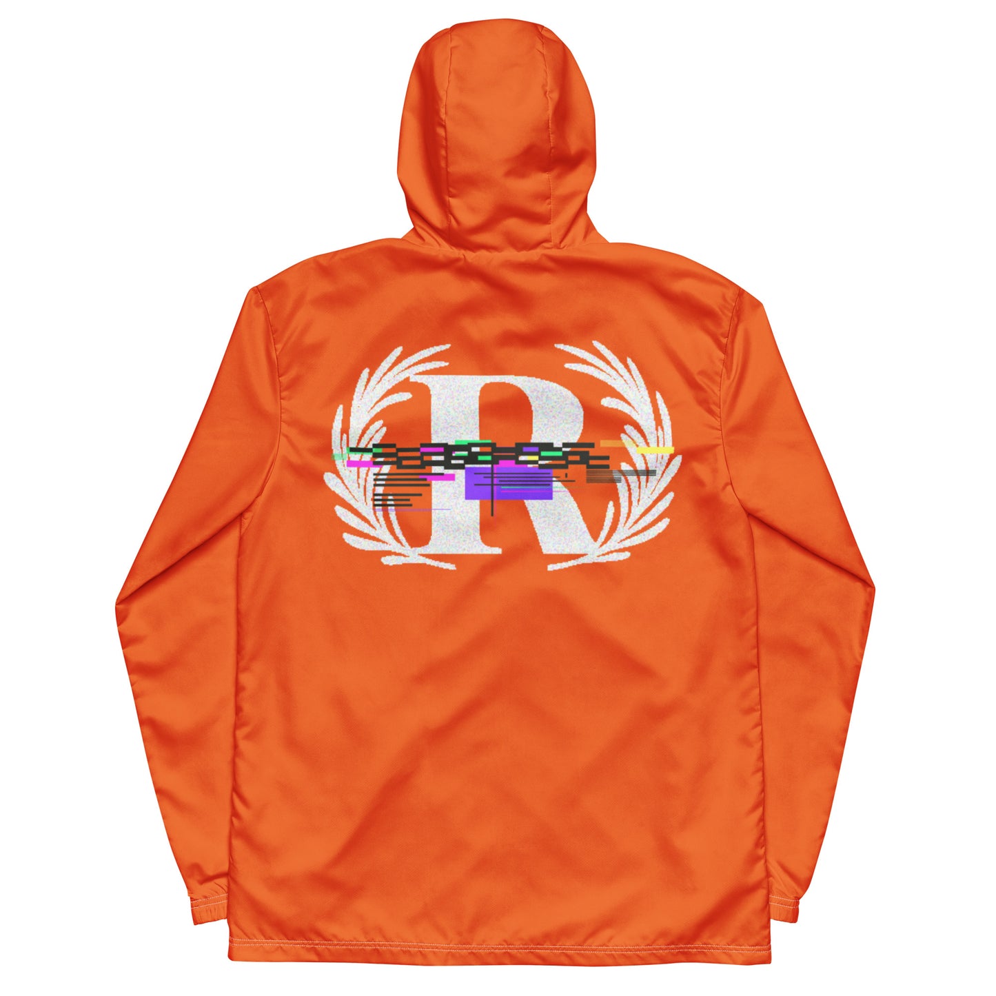 GLITCH | ORANGE, Men’s windbreaker