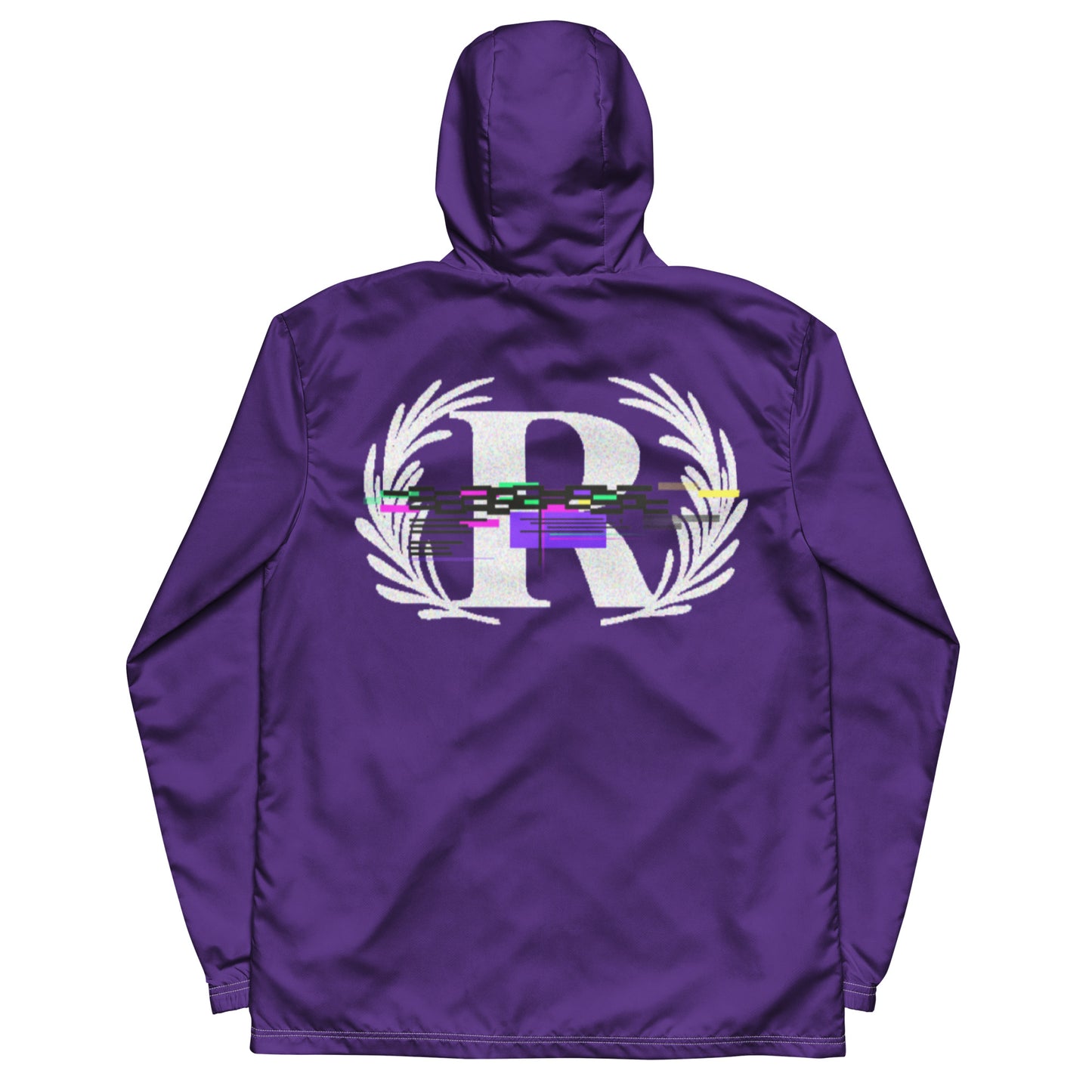 GLITCH | PURPLE, Men’s windbreaker