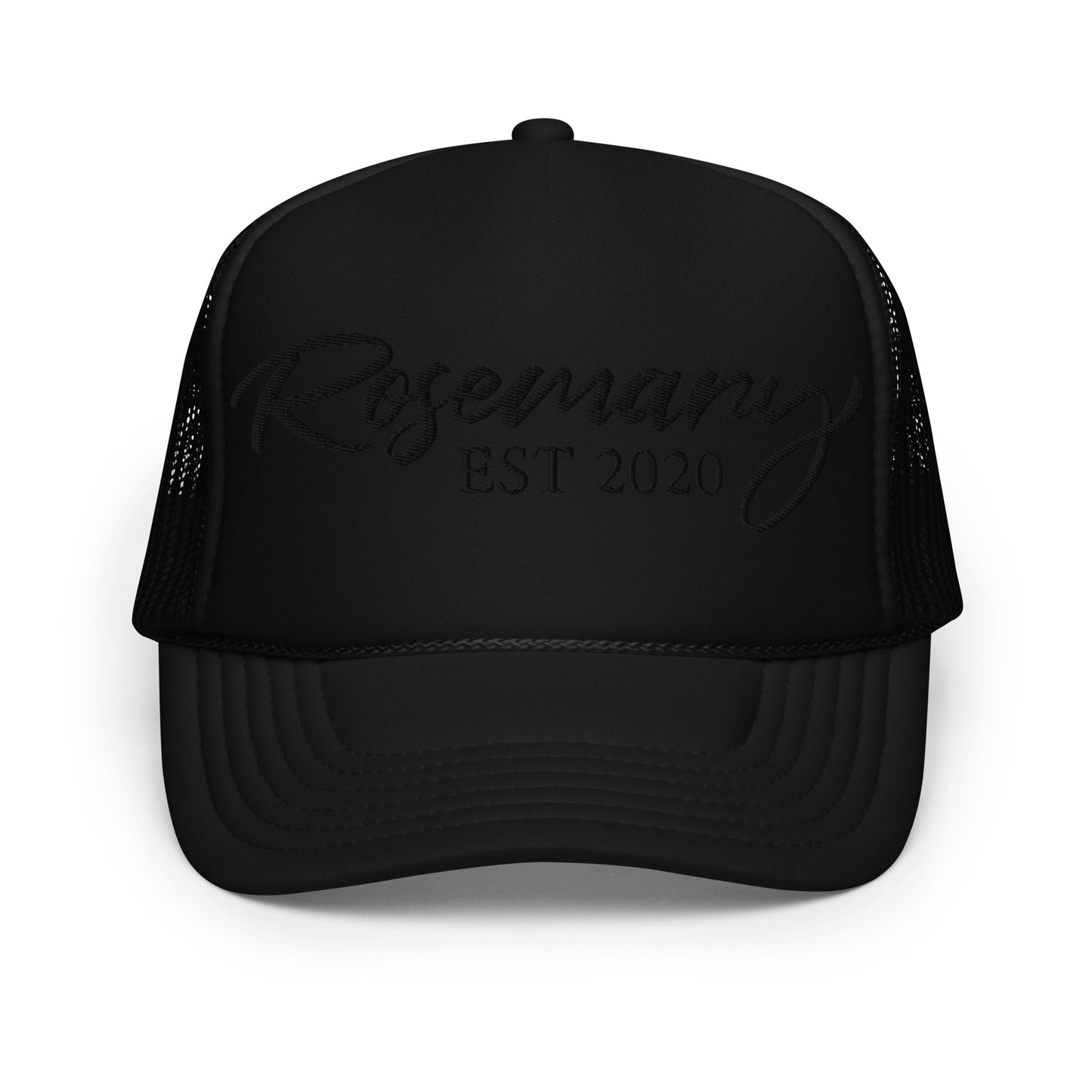 New beginnings Black trucker hat