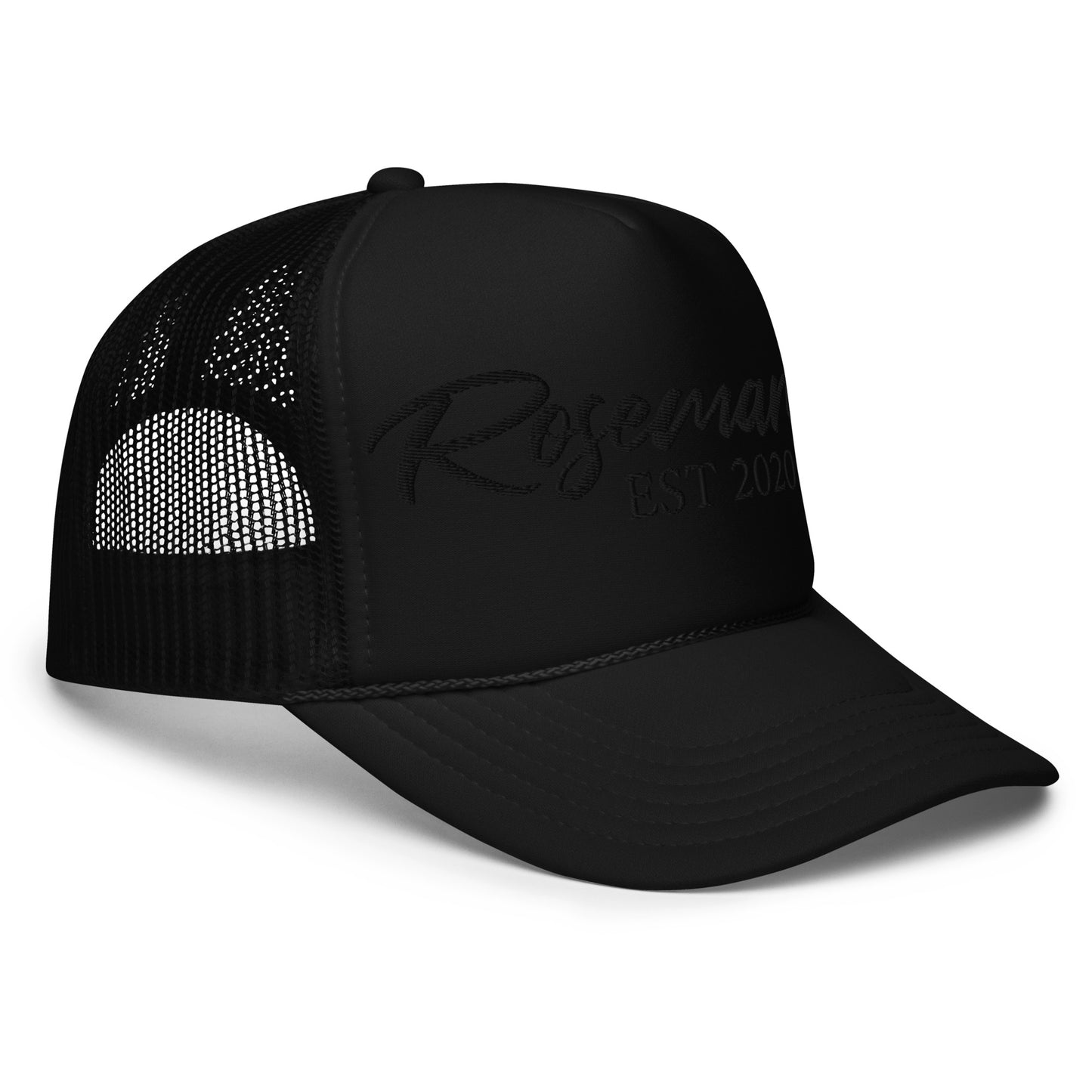 New beginnings Black trucker hat