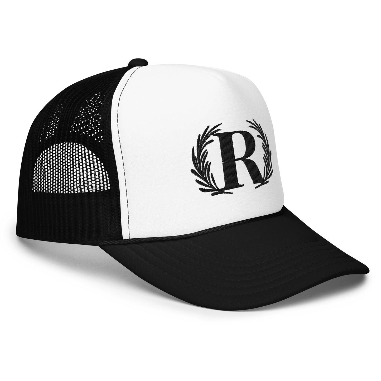 BLACK TRUCKER HAT