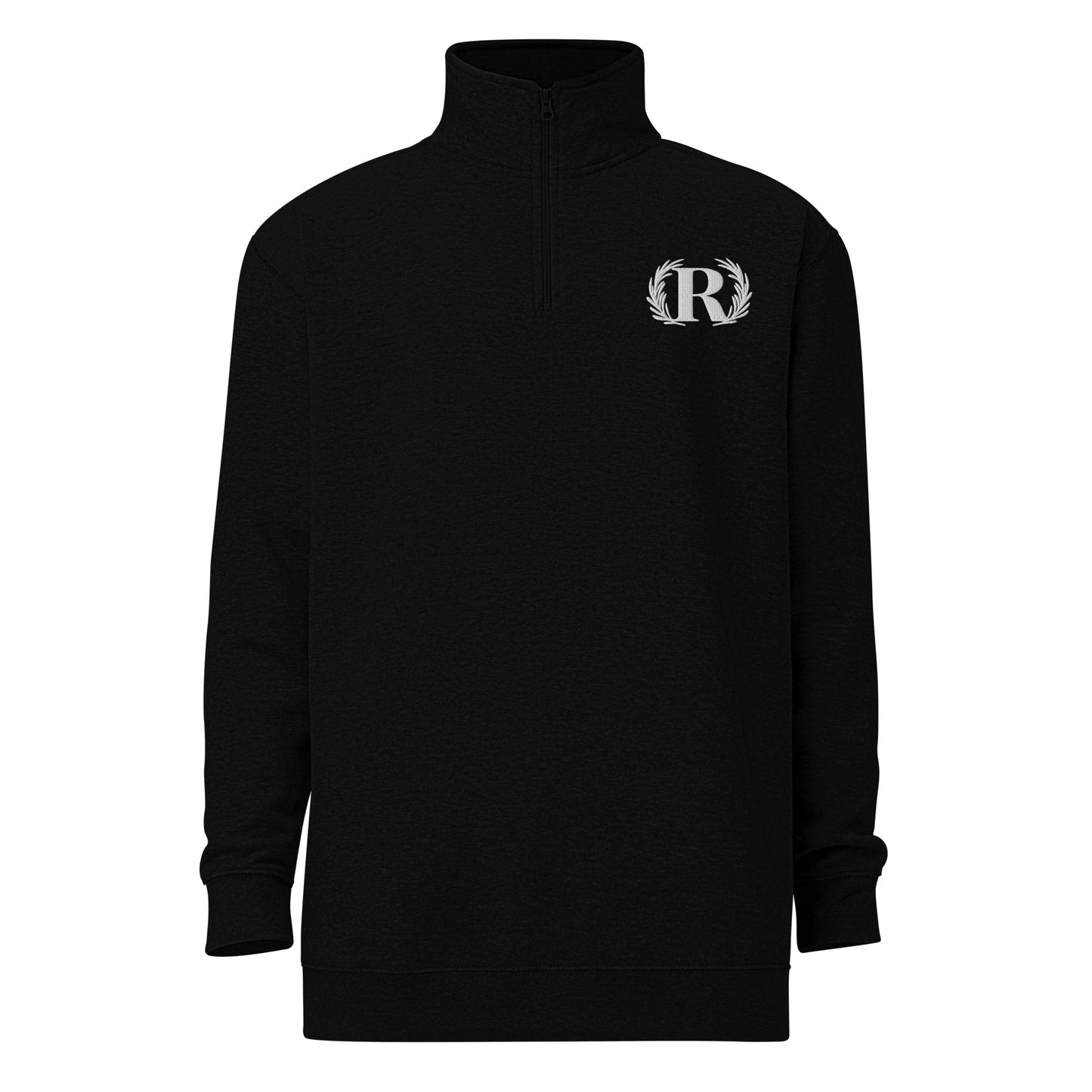 BLACK Fleece pullover