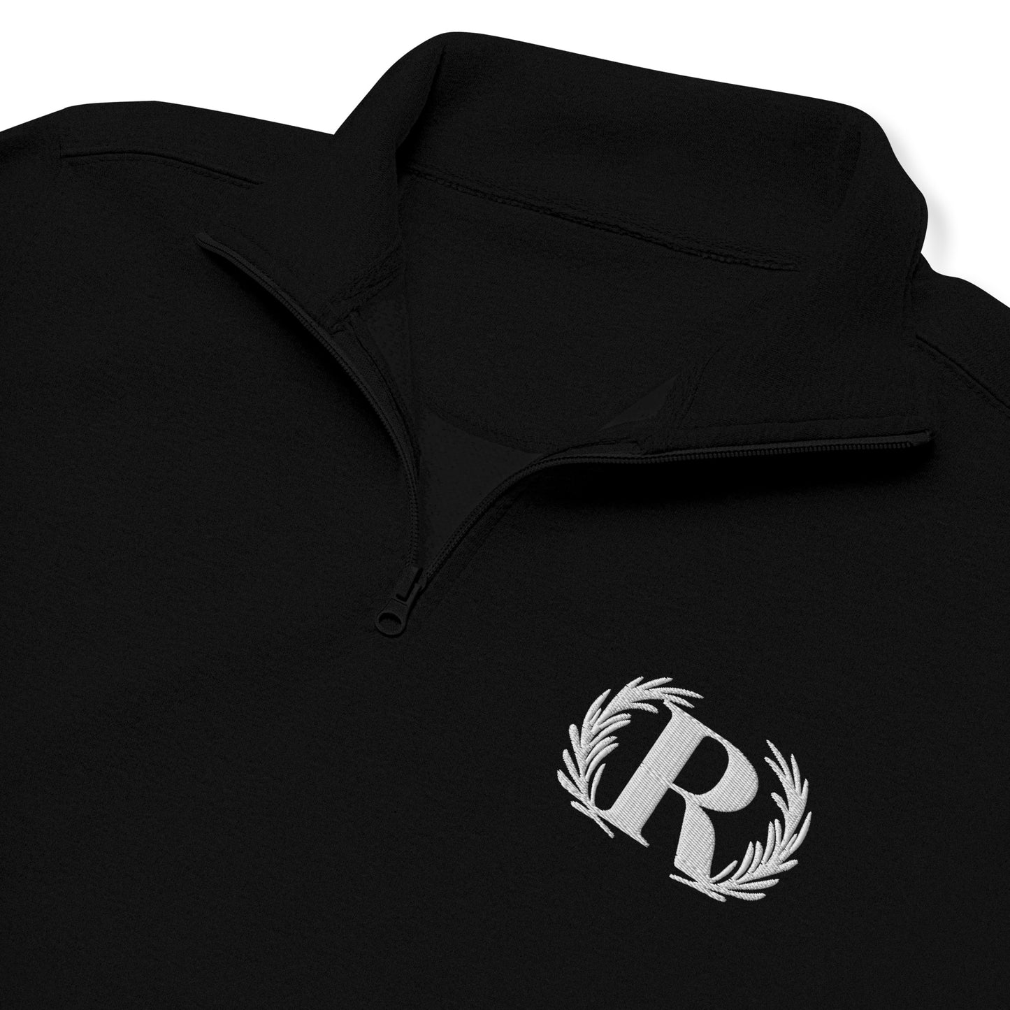 BLACK Fleece pullover